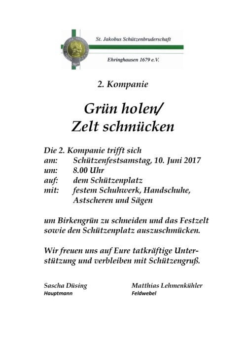Grün holen 2017